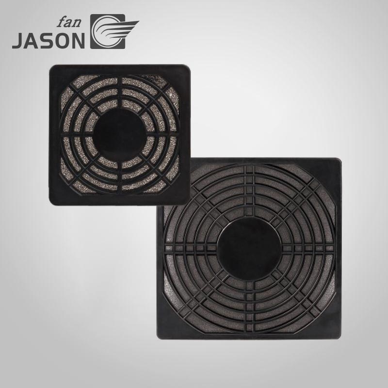 Ventilation shutter Built-in black filter sponge Finger guard for axial fan