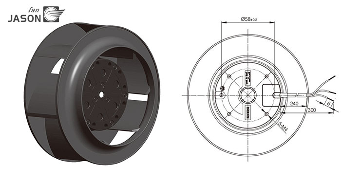 Centrifugal Fan C2E-133.41C