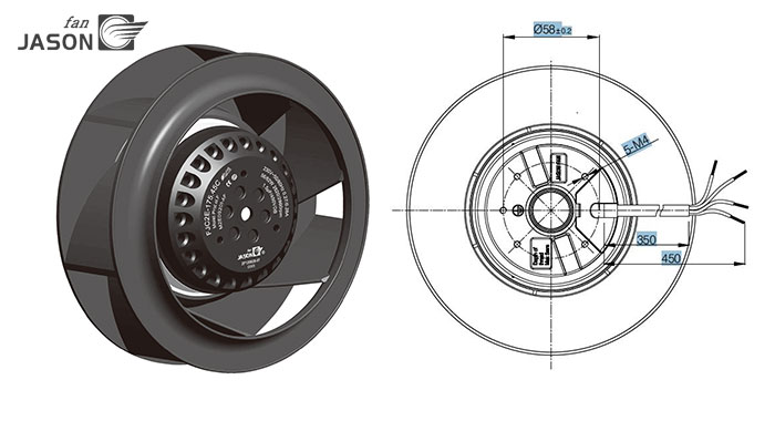 Centrifugal Fan C2E-175.45C