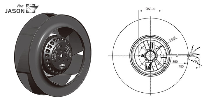 Centrifugal Fan C2E-190.45A