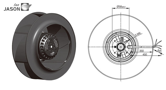 Centrifugal Fan C2E-225.63C