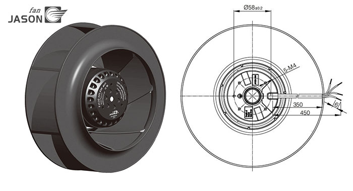 Centrifugal Fan C2E-225.63DS