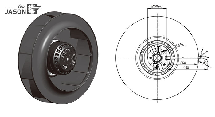 Centrifugal Fan C2E-250.48D