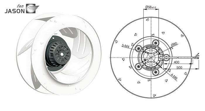 Centrifugal Fan C4E-315.101
