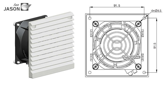 Ventilation Systems Fan Filter FJK6620PB