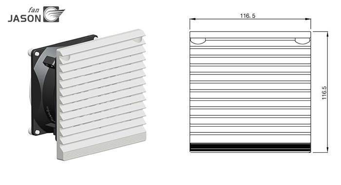 Ventilation Systems Fan Filter FJK6621PB