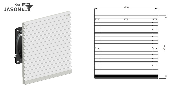 Ventilation Systems Fan Filter FJK6623PB