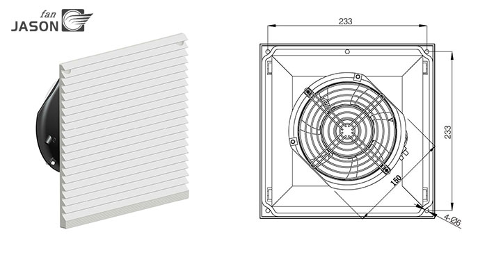 Ventilation Systems Fan Filter FJK6625PB