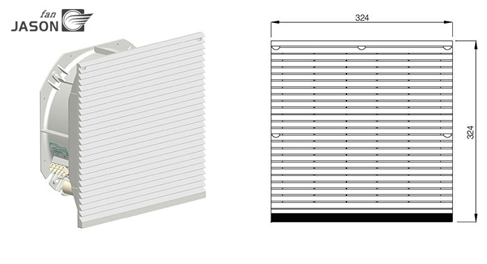 Ventilation Systems Fan Filter FJK6626M